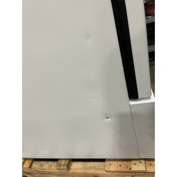 Scratch and Dent True GDM-26-HC~TSL01 30" White Refrigerated Glass Door Merchandiser with LED Lighting