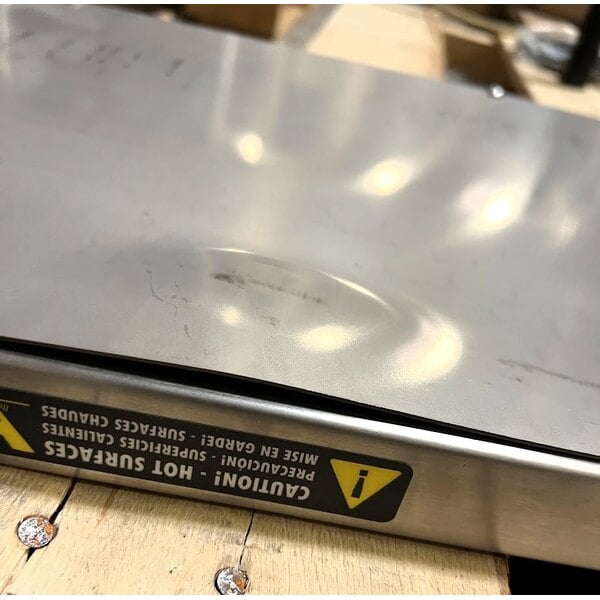 Scratch and Dent Metro Super Erecta 14" x 60" Stainless Steel Countertop Shelf Warmer