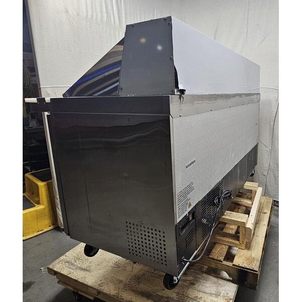 Scratch and Dent Avantco APT-71M-HC 70" 3 Door Mega Top Refrigerated Sandwich Prep Table