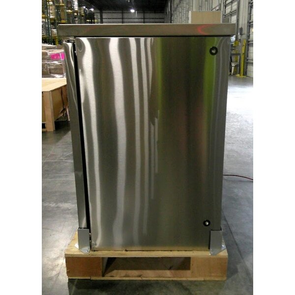 Scratch and Dent Avantco UDD-60-HC-S (2) Double Tap Kegerator Beer Dispenser - Stainless Steel, (2) 1/2 Keg Capacity