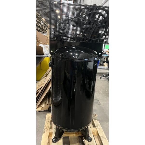 Scratch and Dent Industrial Air 80 Gallon Stationary Vertical Steel Single-Stage Air Compressor with Thermal Overload Protection ILA4708065 - 4.7 hp, 230V