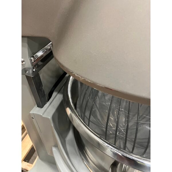 Scratch and Dent Globe SP30 30 Qt. Planetary Floor Mixer with Guard & Standard Accessories - 120V, 1 hp