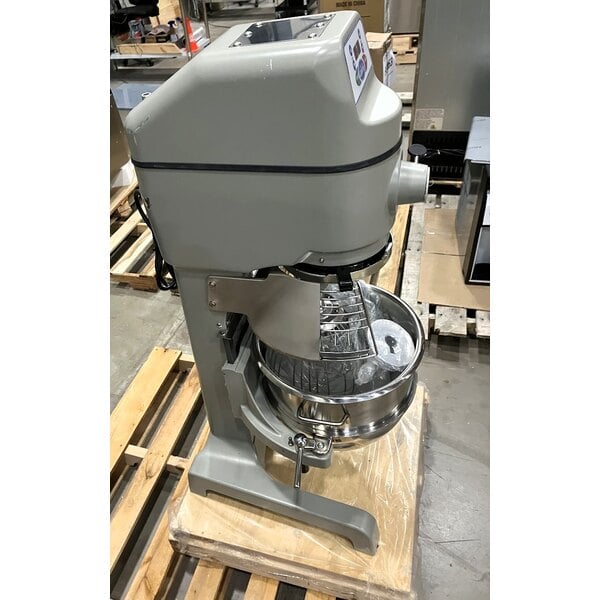 Scratch and Dent Globe SP30 30 Qt. Planetary Floor Mixer with Guard & Standard Accessories - 120V, 1 hp
