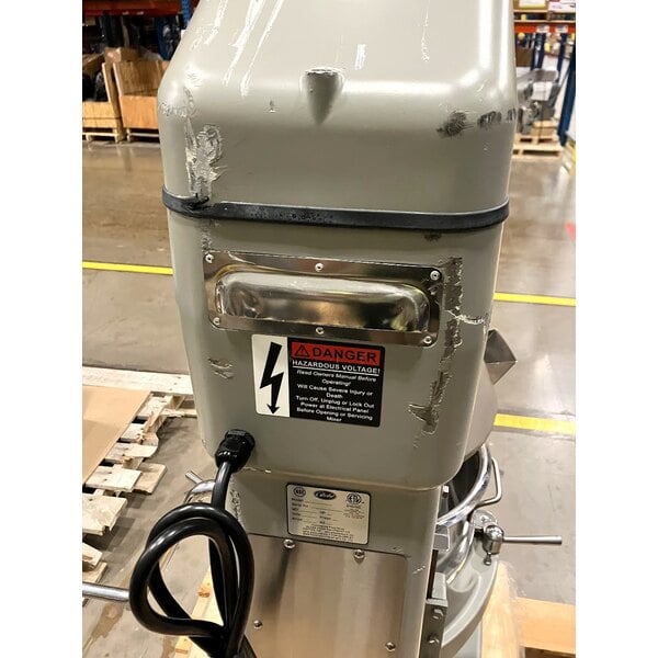 Scratch and Dent Globe SP30 30 Qt. Planetary Floor Mixer with Guard & Standard Accessories - 120V, 1 hp