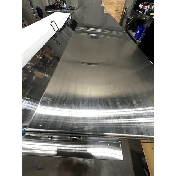 Scratch and Dent MainStreet Equipment 70" Standard Top 3 Door Refrigerated Sandwich Prep Table