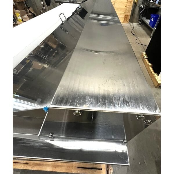 Scratch and Dent MainStreet Equipment 70" Standard Top 3 Door Refrigerated Sandwich Prep Table