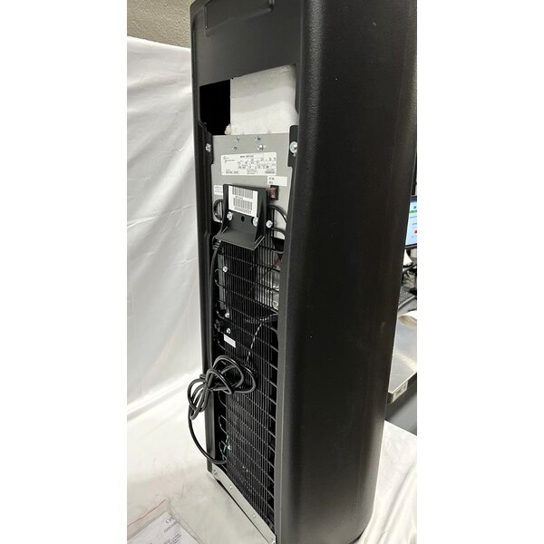 Scratch and Dent Oasis 504238 BPO1SHS BLK 5 Gallon Atlantis Contemporary Black Hot / Cold Top Load Water Cooler