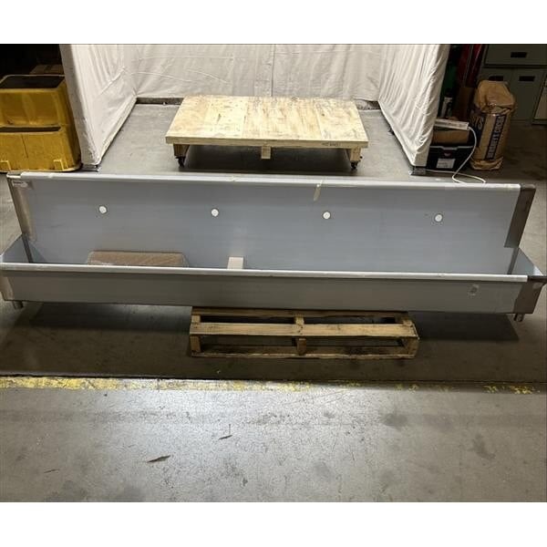 Scratch and Dent Regency Wall-Mounted 96" x 17 1/2" Hand Sink for 4 Single-Inlet Faucets