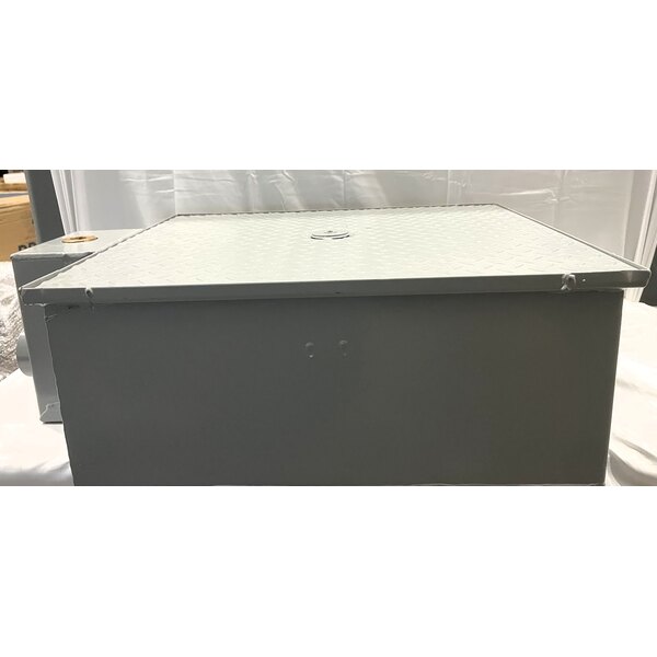Scratch and Dent Zurn Elkay GT2701-20-3NH 40 lb. 20 GPM Low-Profile Grease Trap with 3" No-Hub Connections