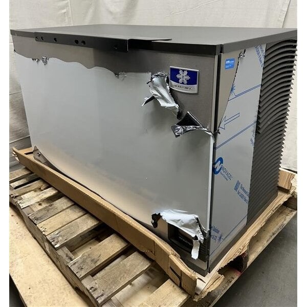 Scratch and Dent Manitowoc IDT1500A Indigo NXT 48" Air Cooled Cube Ice Machine with Bin - 208-230V, 1 Phase, 1668 lb.