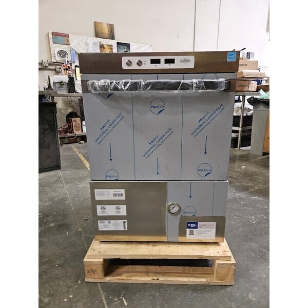 Scratch and Dent MainStreet Equipment HTUC High-Temperature Undercounter Dishwasher - 208V/240V, 1 Phase