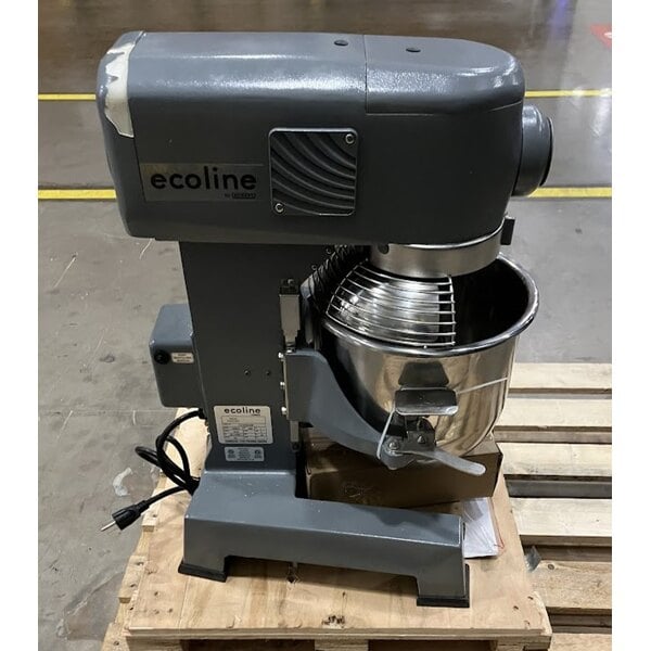 Scratch and Dent Ecoline by Hobart EMM10-1STD 10 Qt. Planetary Stand Mixer with Guard & Standard Accessories - 120V, 3/4 hp