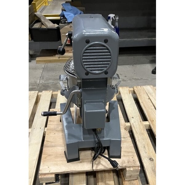 Scratch and Dent Ecoline by Hobart EMM10-1STD 10 Qt. Planetary Stand Mixer with Guard & Standard Accessories - 120V, 3/4 hp