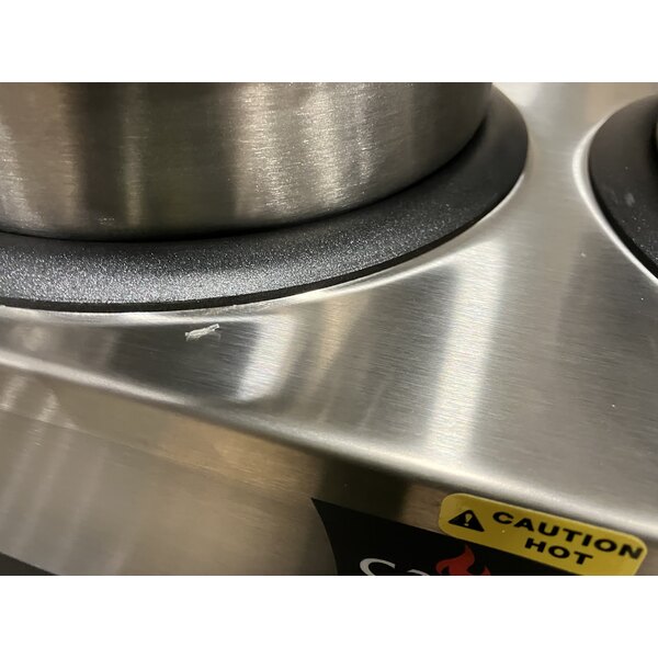 Scratch and Dent Vollrath 72040 Cayenne Twin Well 4 Qt. Countertop Rethermalizer / Warmer Package with Insets and Covers 120V, 1100W