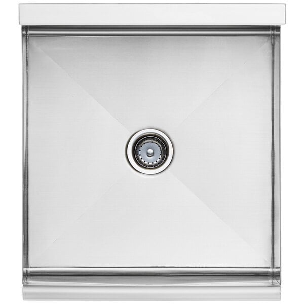 Scratch and Dent Regency 24" One Compartment Commercial Utility Sink with 24" x 24" x 13" Sink Bowl