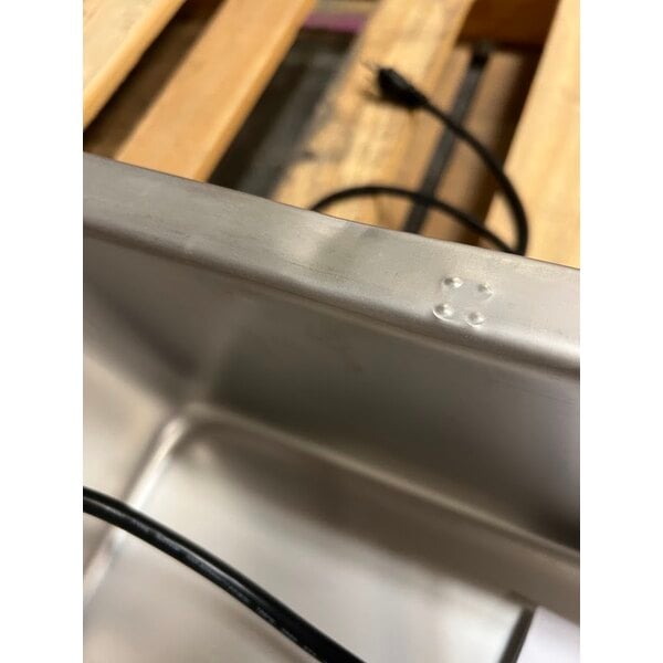 Scratch and Dent Vollrath 72000 Cayenne Full Size - Stainless Steel Countertop Warmer - 120V, 1000W