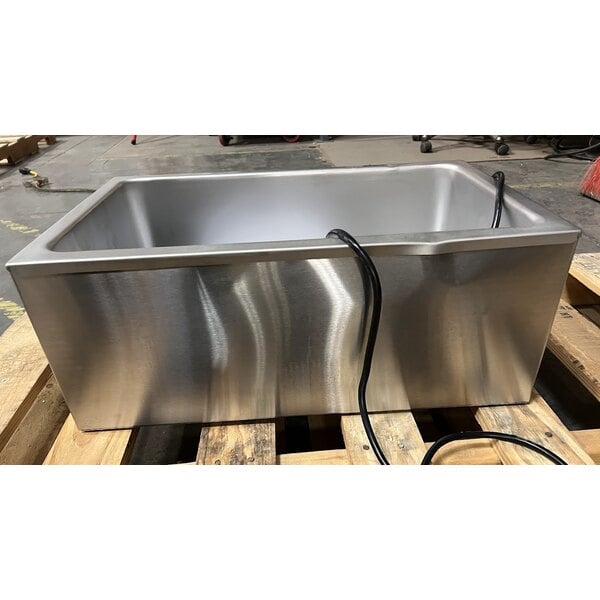 Scratch and Dent Vollrath 72000 Cayenne Full Size - Stainless Steel Countertop Warmer - 120V, 1000W