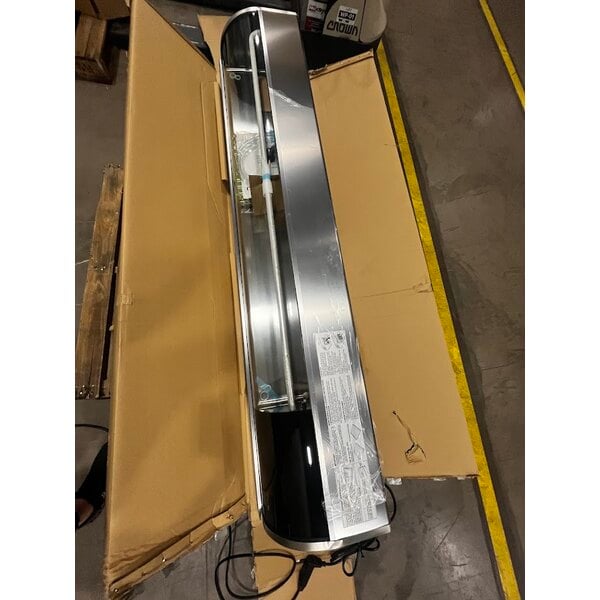 Scratch and Dent Hoshizaki HNC-180BA-R-SLH Curved Glass Refrigerated Sushi Display Case 71" - Right Side Compressor
