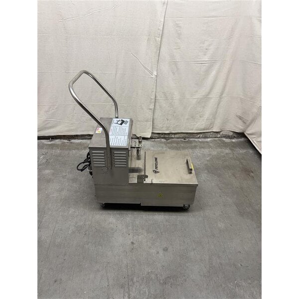 Scratch and Dent Fryclone 85 lb. Low-Profile Portable Fryer Oil Filter Machine with 2-Way Pump - 120V