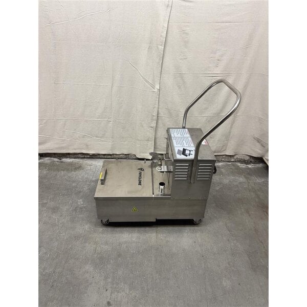 Scratch and Dent Fryclone 85 lb. Low-Profile Portable Fryer Oil Filter Machine with 2-Way Pump - 120V