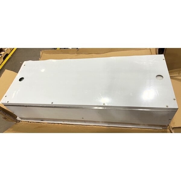 Scratch and Dent ServIt Four Pan Open Well Electric Steam Table with Partially Enclosed Base - 208/240V, 3000W