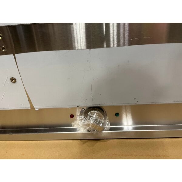 Scratch and Dent ServIt Four Pan Open Well Electric Steam Table with Partially Enclosed Base - 208/240V, 3000W