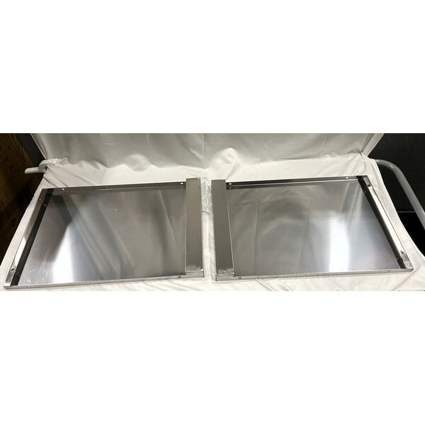Scratch and Dent ServIt Four Pan Open Well Electric Steam Table with Partially Enclosed Base - 208/240V, 3000W