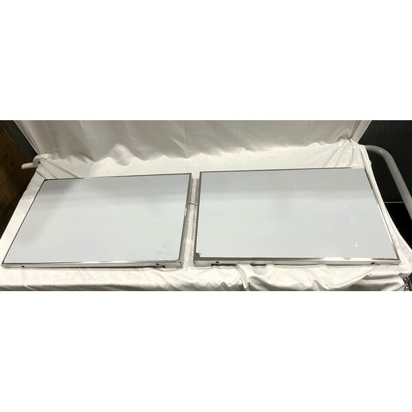 Scratch and Dent ServIt Four Pan Open Well Electric Steam Table with Partially Enclosed Base - 208/240V, 3000W