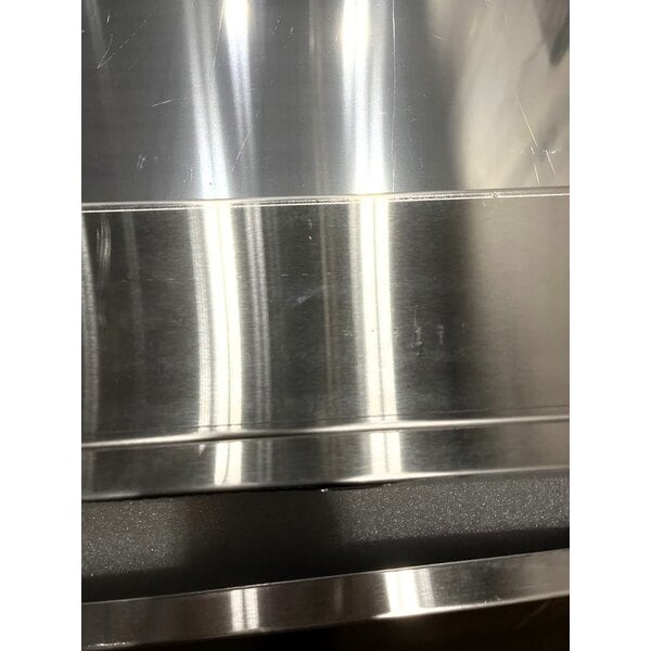 Scratch and Dent ServIt Four Pan Open Well Electric Steam Table with Partially Enclosed Base - 208/240V, 3000W