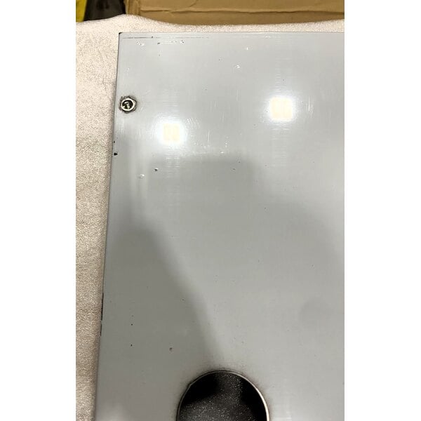 Scratch and Dent ServIt Four Pan Open Well Electric Steam Table with Partially Enclosed Base - 208/240V, 3000W