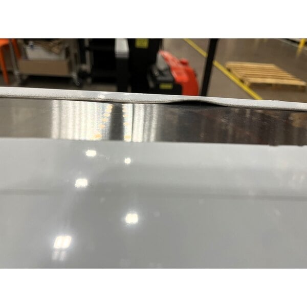 Scratch and Dent ServIt Four Pan Open Well Electric Steam Table with Partially Enclosed Base - 208/240V, 3000W