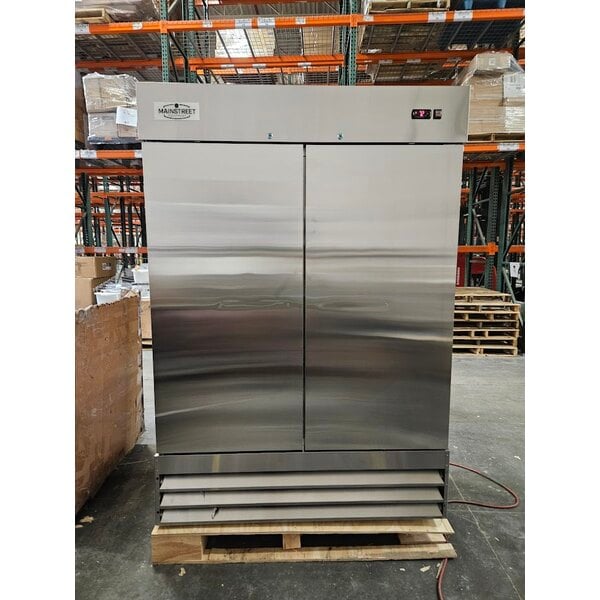 Scratch and Dent MainStreet Equipment BMR-49-F 54" Solid Door Reach-In Freezer