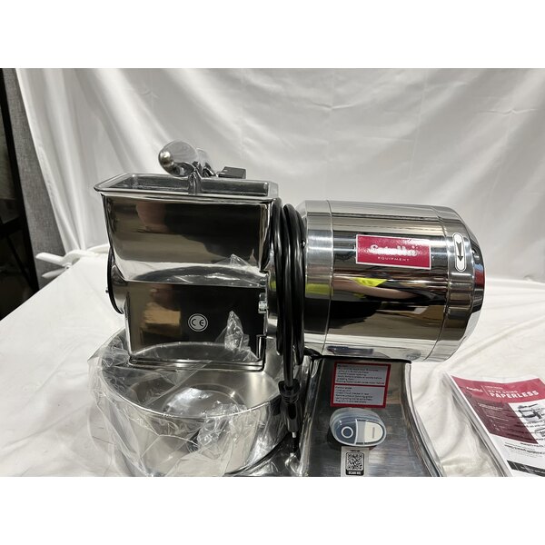 Scratch and Dent Estella CG1NB 2.5 lb. Per Minute Electric Hard Cheese Grater - 110V, 1 hp