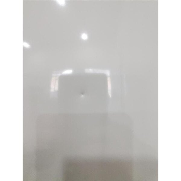 Scratch and Dent Avantco GDC-69-HC 78 1/4" White Swing Glass Door Merchandiser Refrigerator with LED Lighting
