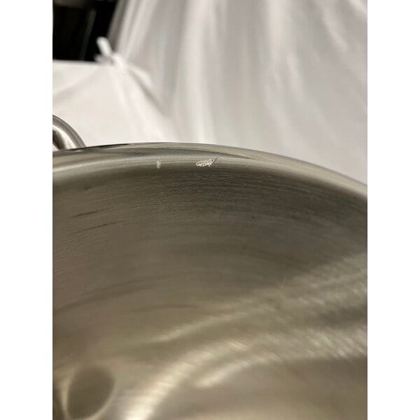 Scratch and Dent 80 Qt. Stainless Steel Mixing Bowl