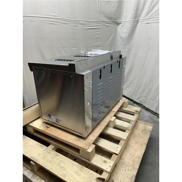 Scratch and Dent Cooking Performance Group S-36-SB-N 36" Natural Gas Infrared Salamander Broiler with 36" Heat Shield and Mounting Brackets - 36,000 BTU