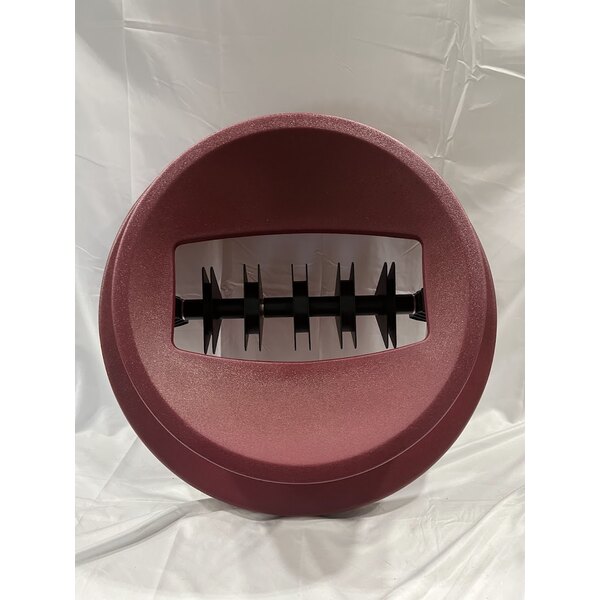 Scratch and Dent San Jamar KA5500 KatchAll Magnetic Flatware Retriever 55 Gallon Trash Can Lid