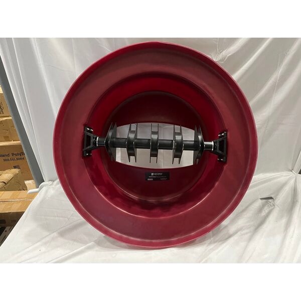 Scratch and Dent San Jamar KA5500 KatchAll Magnetic Flatware Retriever 55 Gallon Trash Can Lid