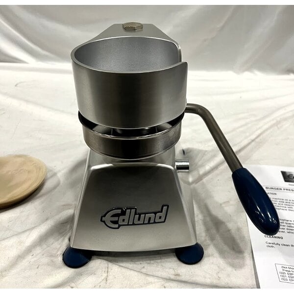 Scratch and Dent Edlund EBP-450 1/2 lb. Hamburger Patty Press - 4 1/2" Diameter