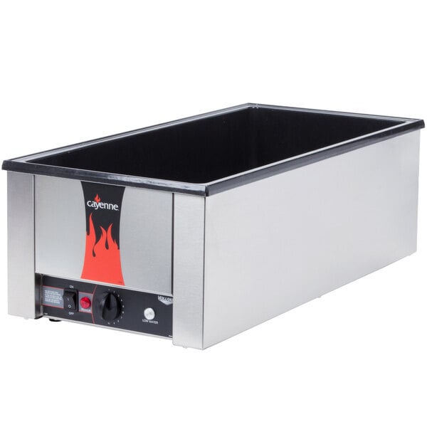 Scratch and Dent Vollrath 72050 Cayenne 28 3/4" x 13 3/4" Heat 'n Serve 4/3 Size Countertop Food Rethermalizer - 120V, 1600W
