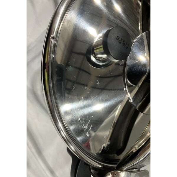 Scratch and Dent Monix 013206 Monix 50 Cup (25 Cup Raw) 12.66 qt. (12 Liter) Stainless Steel Pressure Cooker