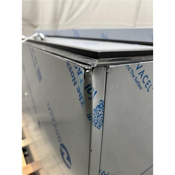 Scratch and Dent Perlick BC60RT-BS-STK 60" Black Horizontal Flat Top Bottle Cooler
