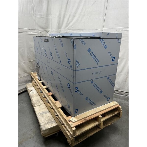Scratch and Dent Perlick BC60RT-BS-STK 60" Black Horizontal Flat Top Bottle Cooler