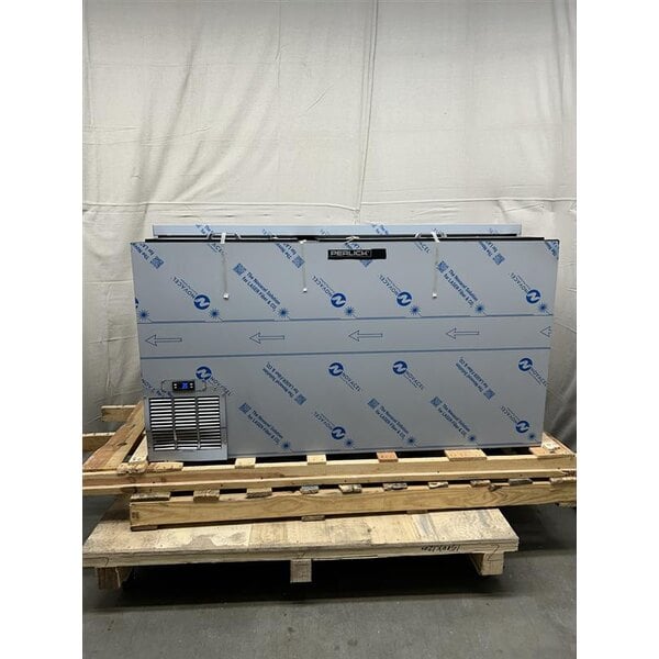 Scratch and Dent Perlick BC60RT-BS-STK 60" Black Horizontal Flat Top Bottle Cooler