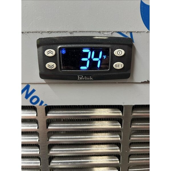 Scratch and Dent Perlick BC60RT-BS-STK 60" Black Horizontal Flat Top Bottle Cooler