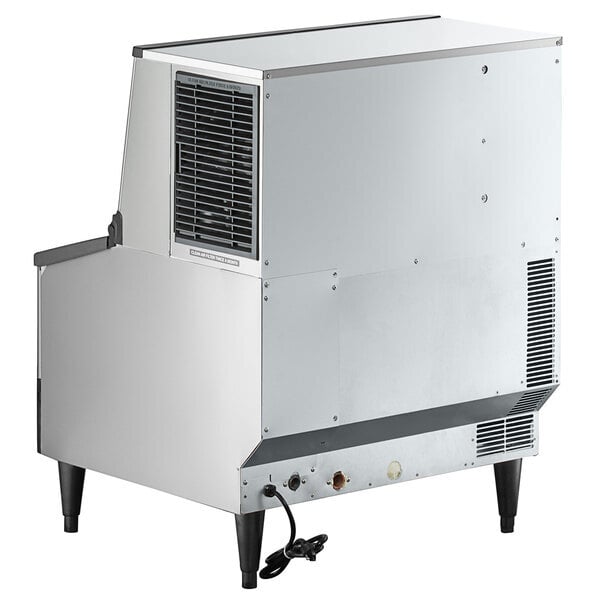 Scratch and Dent Hoshizaki KM-301BAK KM Edge 30" ADA Compliant Air-Cooled Undercounter Crescent Cube Ice Machine with Bin - 285 lb.