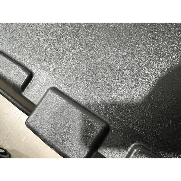 Scratch and Dent Cambro ICS100L110 SlidingLid™ Black Mobile Ice Bin - 100 lb. Capacity
