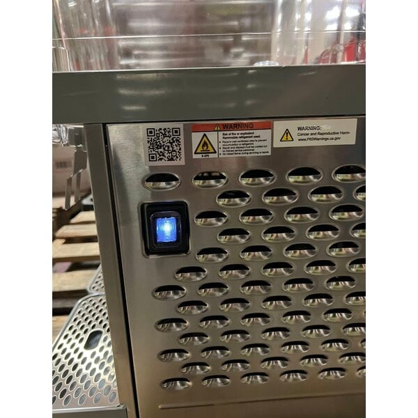 Scratch and Dent Crathco SR-35-16 Classic Pro Bubbler Triple 4.75 Gallon Bowl Refrigerated Beverage Dispenser - 120V