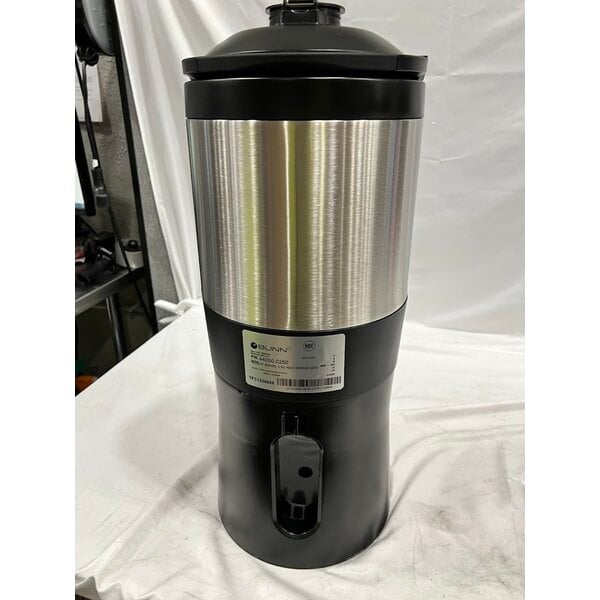 Scratch and Dent Bunn 44050.0250 TF 1.5 Gallon Stainless Steel ThermoFresh Server with Mechanical Sight Gauge