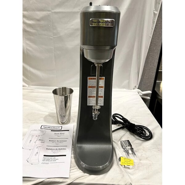 Scratch and Dent Hamilton Beach HMD200R Single Spindle Drink Mixer - 120V